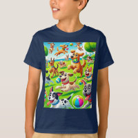 Cartoon Dog Park
