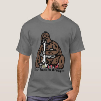 T-shirt Cartoon Sasquatch Jeu garçon