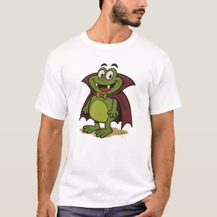 T-Shirt Cartoon-Vampirfrosch