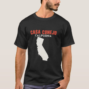 T-shirt Casa Conejo Californie États-Unis Amérique Voyage
