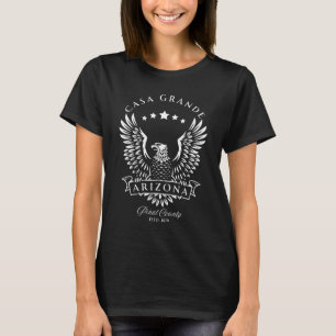 T-shirt Casa Grande Pinal County Arizona Vintage Eagle