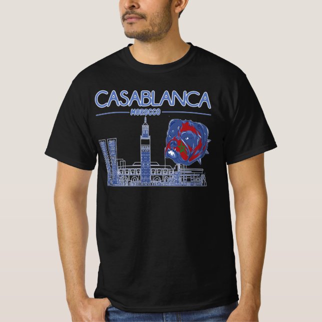 T-shirt Casablanca (Devant)