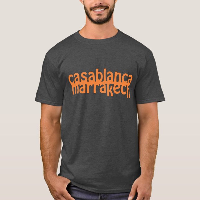 T-shirt Casablanca Marrakech (Devant)
