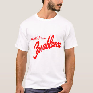 T-shirt Casablanca Movie Échappé de Casablanca