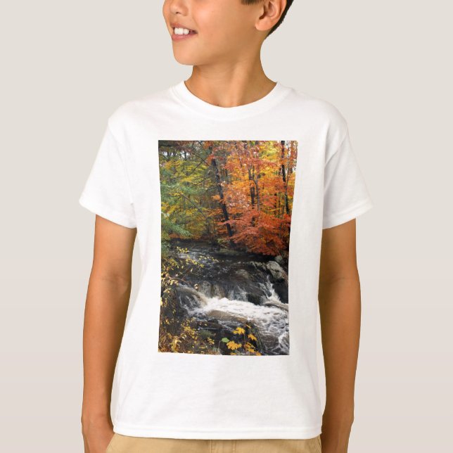 T-shirt Cascade d'automne (Devant)