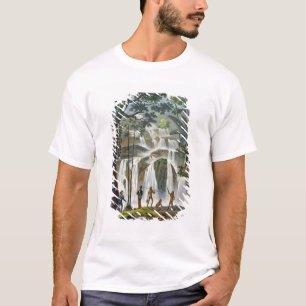 T-shirt Cascade de port Praslin, nouvelle Irlande, de