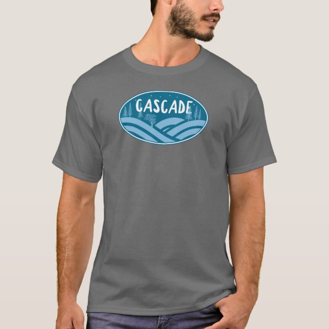 T-shirt Cascade Idaho Extérieur (Devant)