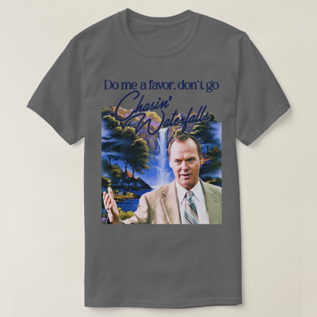 T-shirt Cascades Captain Genes (Design devant)