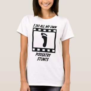 T-shirt Cascades de pédicurie