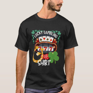 T-shirt Casino de Jeux de Hasard Chanceux
