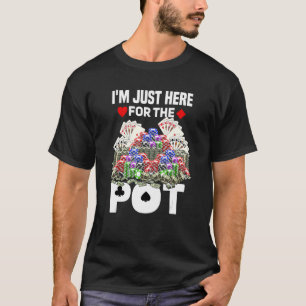 T-shirt Casino Poker Jeu de cartes de jeu titulaire de car