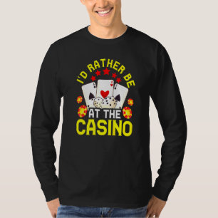 T-shirt Casino Pour Hommes Femmes Cool Jeu Gambling Premiu
