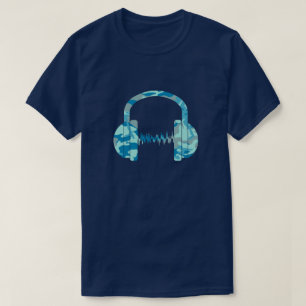 T-shirt Casque à motif camouflage BlueBlast