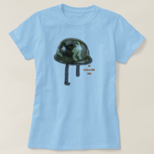 T-shirt Casque d'armée (Design devant)