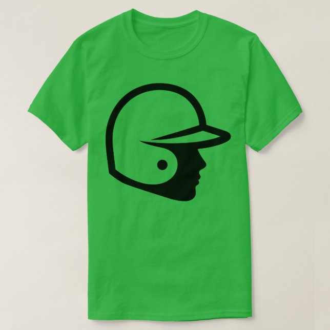 T-shirt Casque de baseball (Design devant)