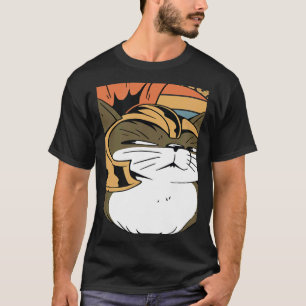 T-shirt Casque de soldat de chat romain Costume A Galea Ch