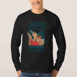 T-shirt Casque de soudure disant Welder fondu ma soudure d