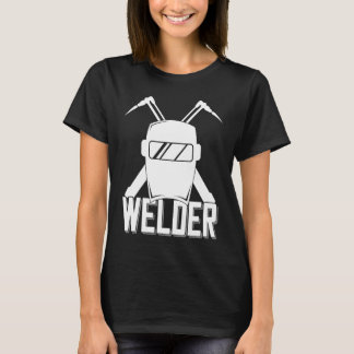 T-shirt Casque de Soudure pour Métallier Fier