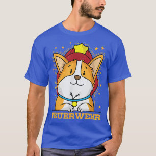 T-shirt Casque d'incendie du service d'incendie Chien Wels
