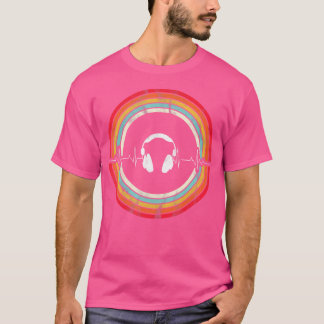 T-shirt Casque Dj Edm Clubbing Rave
