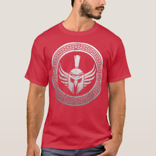T-shirt Casque guerrier spartiate Vintage