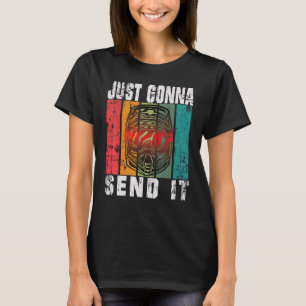 T-shirt Casque Just Gonna Send It pour motocross et moto t