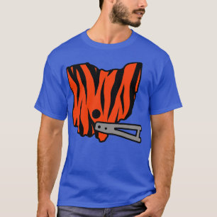 T-shirt Casque rétro Cincinnati Ohio Blanc