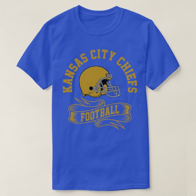 T-shirt Casque rétro de Kansas City (Design devant)