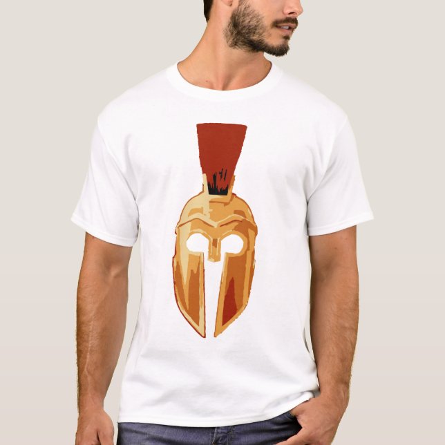 T-shirt Casque spartiate (Devant)
