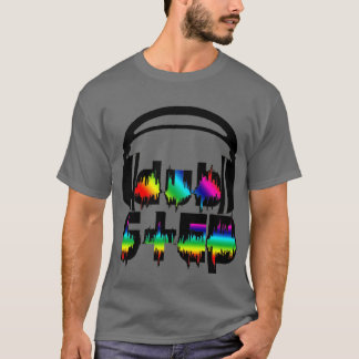 T-shirt Casques Dubstep