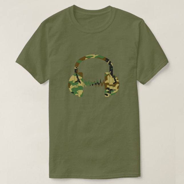 T-shirt Casques Motifs Camo été (Design devant)