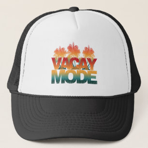 T-Shirt Casquette de camionneur mode vacay