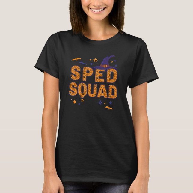 T-shirt Casquette de la sorcière de l'escouade de vitesse  (Devant)