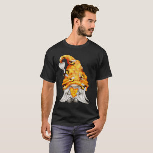 T-shirt Casquette de nid d'abeille avec abeilles tenant du