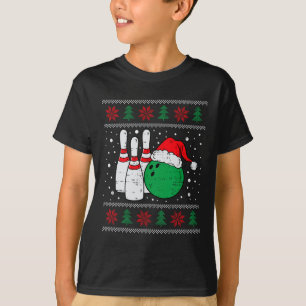 T-shirt Casquette de Noël Père Noël Bowler Vilain Noël Hom