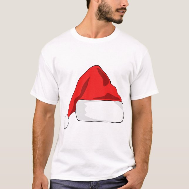 T-shirt casquette de père Noël (Devant)