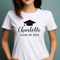 Casquette de remise des diplômes avec nom en écrit