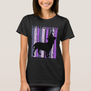 T-shirt Casquette de sorcière Staffy Halloween Éffrayant P