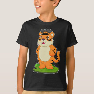 T-shirt Casquette de tigre