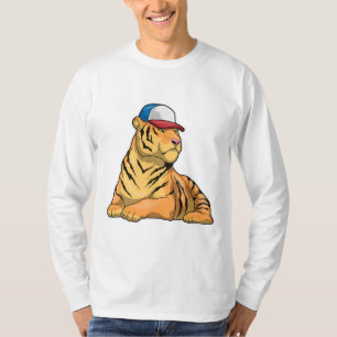 T-shirt Casquette de tigre