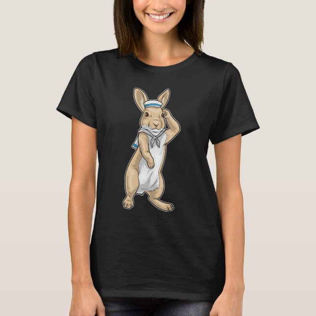 T-shirt Casquette de voile de lapin (Devant)
