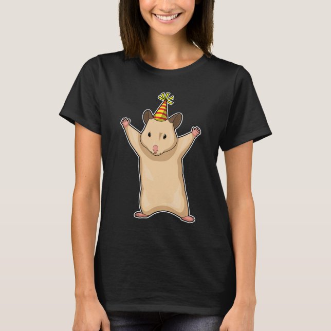 T-shirt Casquette du parti Hamster (Devant)