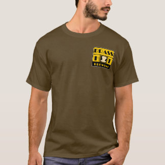 T-shirt Casquette en laiton brassant la longue pièce en t