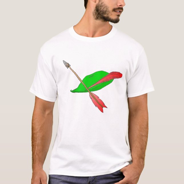 T-shirt Casquette et flèche (Devant)
