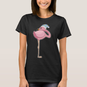 T-shirt Casquette Flamant rose dormant
