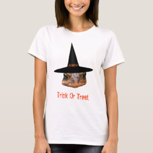 T-shirt Casquette Halloween pour sorcière visage c