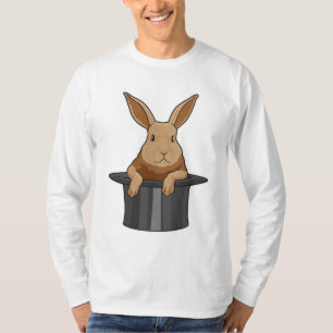 T-shirt Casquette magicien lapin