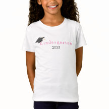 T-shirt Casquette rose pâle de la maternelle