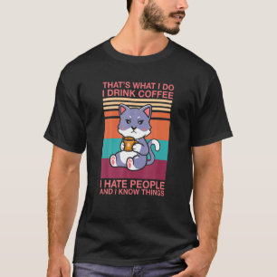 T-shirt Casquette S Ce Que Je Fais Je Lis Livres Boire Caf