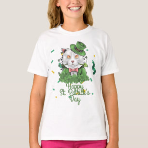 T-shirt Casquette vert chanceux Shamrock St. Patrick's Day